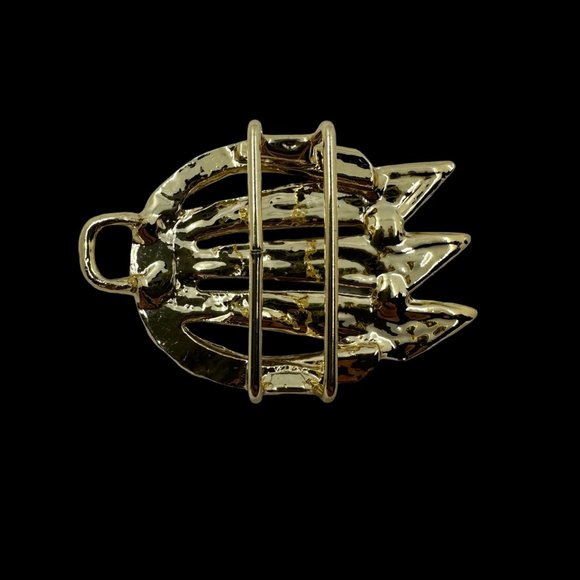 Vintage Gold Tone 4-piece Scarf Clips - Picture 4 of 10